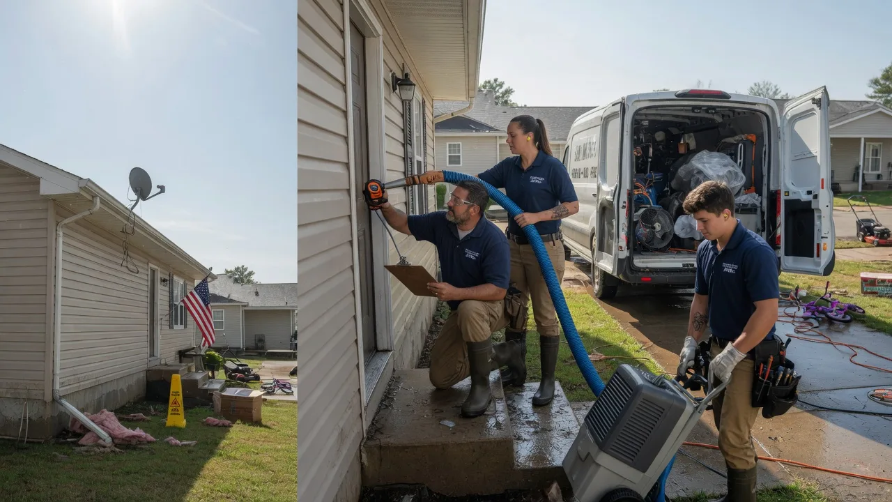 Ceiling Water Damage Restoration in Miamitown, OH near me